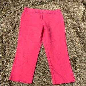 Briggs New York Pink Mid-Calf Capris